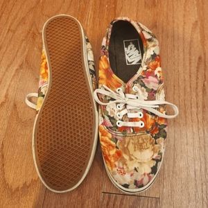 Floral Vans